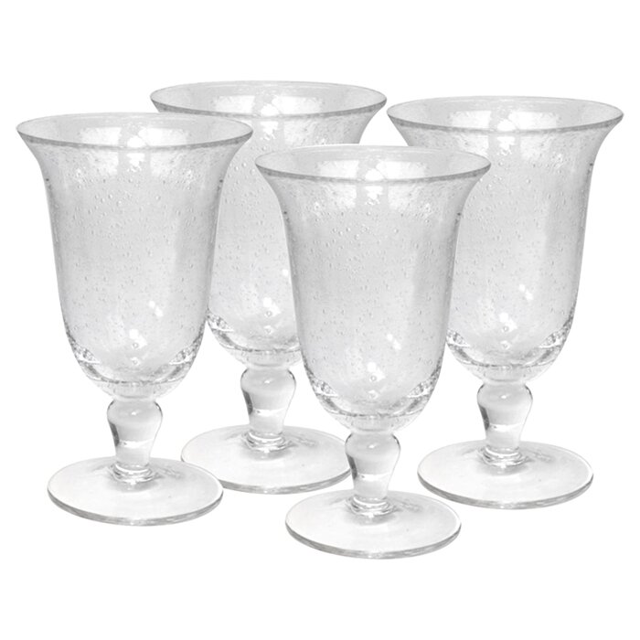 Iris Footed Iced Tea Glass Wayfair